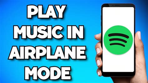 can you listen to music on airplane mode