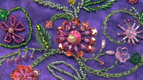 how to bead embroidery: the art of combining beads with needlework