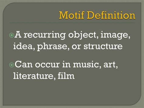 Motif Definition Music: An Exploration of Its Essence and Beyond